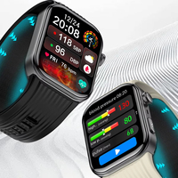 Reloj Inteligente con Bomba de Aire Tipo Air Bag, Pantalla Táctil AMOLED, Asistente de Voz con IA, Control de Música, Resistente al Agua IP68, Caja de Metal