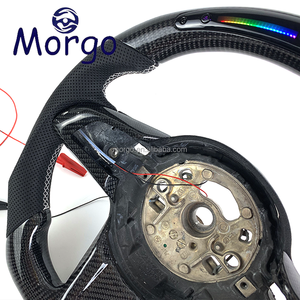 Volante de Fibra de Carbono Estilo Racing Personalizado con LED RPM para <span class=keywords><strong>BMW</strong></span> <span class=keywords><strong>Z4</strong></span> E89 Convertible Roadster <span class=keywords><strong>2010</strong></span>-2017 SDrive 28i <span class=keywords><strong>30i</strong></span> 35is - Product Image 4