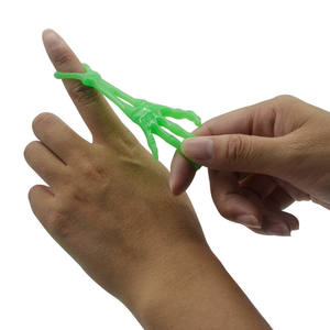 ของเล่นเด็กพลาสติก TPR พร้อมจี้รูปทรงผีฮาโลวีนได้รับการรับรองจากโรงงาน - Product Image 4