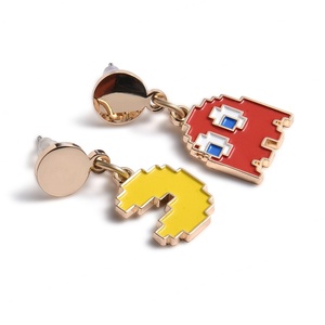 Fashion Jewelry Soft Enamel Ear <b>Studs</b> Wholesale Anime Designs Custom Earring for Women - Product Image 6