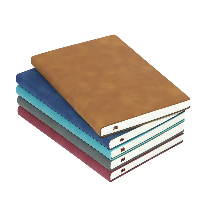 JPS OEM-Cuaderno de cuero genuino, Notebook personalizable en espiral