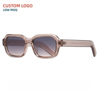Lunettes de soleil rectangulaires tendance, design chic et simple, UV400, légères, pour le streetwear