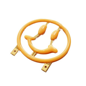 Lampe LED SMILE FACE, ampoules COB, blanc chaud, clignotant, DC 3V, lumière scintillante, filament LED, décoration pour bricolage, éclairage de fête, artisanat - Product Image 1