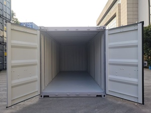 Container di spedizione in acciaio da 20 piedi con tetto apribile rigido, copertura mobile senza pali, per attrezzature di grandi dimensioni - Product Image 5