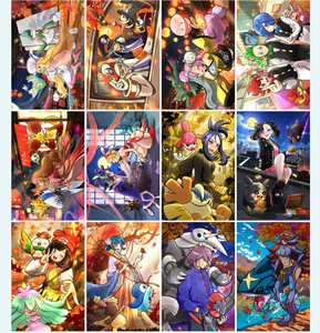 Produits de collection Pokémon YZ, produits d'art diamant, vente en gros, TCG Dreams, dernière version, boîte mystère Pokémon, papier à estampage à chaud 3D - Product Image 4