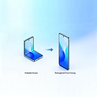 Para la pantalla plegable OLED del Samsung Z Flip 3