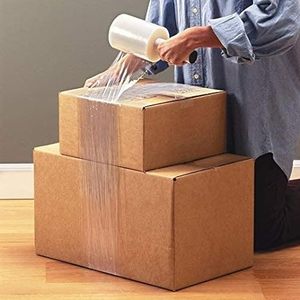 Film Élastique Transparent Industriel en Polyéthylène Souple, Film Étirable PE de 15 cm de Large, Film Rétractable Anti-Poussière pour Emballage - Product Image 2