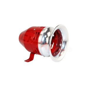 Sirene truk pemadam kebakaran Alarm sirene suara Motor Ms-190 logam Ms-390 plastik 110db besar - Product Image 5