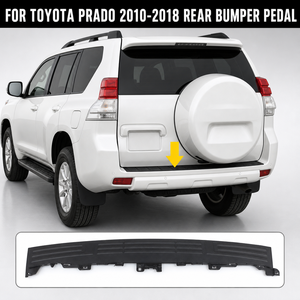 Protector Negro para el Estribo Trasero de Toyota Prado Fj150 2010-<span class=keywords><strong>2018</strong></span>, Cubierta Antideslizante para el Parachoques Trasero Superior - Product Image 1
