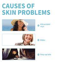 Crème Visage Anti-Rides au Collagène Atténue les Rides et les Plis Nasogéniens Hydrate et Raffermit la Peau Crème Anti-Âge