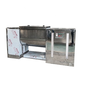 Ngang Mixer ướt khô chất lỏng rãnh Ribbon Mixer Máy xay sinh tố đôi mái chèo Mixer trough loại máy xay sinh tố - Product Image 1