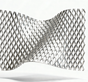 רשת תיל מתכת מורחבת רשת 304 מתיחה רשת פרוקטונג יהלום חוט מתכת רשת נירוסטה - Product Image 2