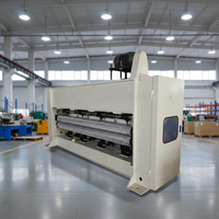 Machine automatique de fabrication de feutre en laine non tissée à aiguilletage, fibre de mouton, aiguilletage, avec contrôle PLC, haute capacité
