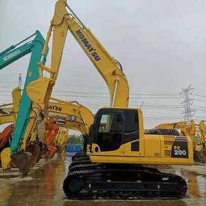 Excavatrice Komatsu d'origine japonaise 20 tonnes PC200-7 à prix avantageux, excavatrice PC200-8 à vendre - Product Image 3