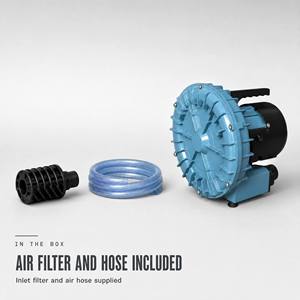 OEM ODM Vortex Blower for <b>Fish</b> Farm Inlet Air Filter Included High Pressure Output Manufacturer - Product Image 2
