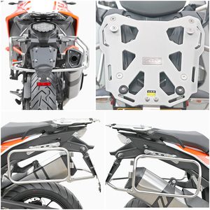 Top Case de Moto en Alliage d'Aluminium pour KTM 1190 1290 <span class=keywords><strong>Adv</strong></span>/S/R, Triple Coffre Idéal pour les Motos et Voitures - Product Image 4