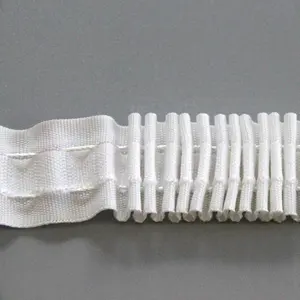 High Quality American White Non-woven White Tape Curtain Tape For Curtain Window Accessories