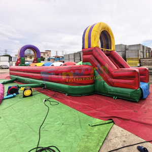 Adults outdoor party interactive wipeout melting juegos deportivos inflables <b>inflatable</b> big baller <b>games</b> for sale - Product Image 4