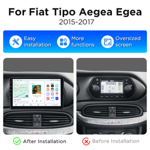 Radio Inteligente para Auto Junsun de 9 Pulgadas para Fiat Tipo Aegea Egea 2015-2017, Radio para Auto con Android Auto, Carplay, Unidad Principal con GPS - Product Image 2