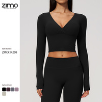 Débardeur de yoga et de Pilates personnalisable en tissu respirant, grande taille, pour femme, coupe ajustée, col halter et col en V, écologique et léger