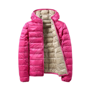 Veste matelassée d'hiver personnalisée en gros, respirante, imperméable, coupe-vent, avec fermeture éclair, en toile, pour usage extérieur - Product Image 1