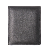 Dompet Pendek Kulit Asli Crazy Horse Vintage Eropa Amerika untuk Pria, Banyak Slot Kartu, Tempat Kartu, Dompet Koin