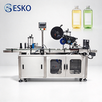 Applicateur d'étiquettes ESKO pour boîtes en carton, système de positionnement d'autocollants pour surfaces supérieures et inférieures d'emballages auto-adhésifs