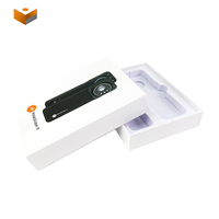 Couvercle en papier rigide blanc d'insertion EVA personnalisée de haute qualité et boîte de base boîte d'emballage de protecteur de caméra à la maison