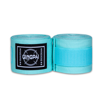 GINGPAI Lot de 2 Bandages de Boxe Élastiques et Respirants Muay Thai, Supports pour Poignets Kickboxing MMA Sanda Taekwondo 1,5/3/5M