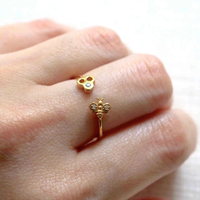 Bague abeille en argent Sterling 925 de qualité supérieure, bijoux en plaqué or 18k pour femmes