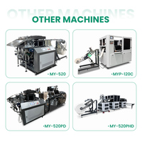 Mesin Cetak Kipas Kertas Digital Multiwarna Printer Inkjet Kecepatan Tinggi untuk Cangkir Kertas Cetak 2.5-16oz