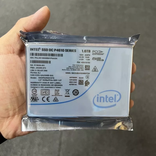 Good in Stock Enterprise Mixed Use Nvme Intel SSD DC P4610 1.6T 3.2T 6.4T PCIe for Poweredge Proliant Thinksystem Servers