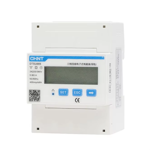 Medidor de Energía Inteligente Trifásico CHNT <span class=keywords><strong>DTSU666</strong></span> 80A 220V 380V 3x220/380V 4P LCD RS485 MODBUS Versión en Inglés y Chino - Product Image 4