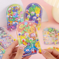 Venta caliente niños educación temprana juguete catapulta juego divertido Mini laberinto juguete dedo juego niños clásico Pinball juegos