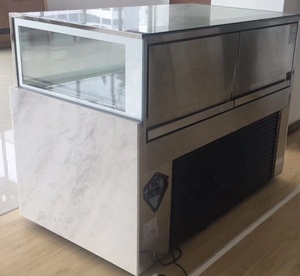 Nhiệt Độ Và Độ Ẩm Kiểm Soát Sô Cô La Hiển Thị Máy Làm Lạnh Tủ Vuông Kính Showcase Tủ Lạnh - Product Image 4