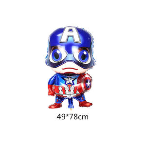Cadeau d'<span class=keywords><strong>anniversaire</strong></span> pour enfants, ballons <span class=keywords><strong>avengers</strong></span>, ballons en aluminium, décoration de mariage en gros et fournitures - Product Image 4