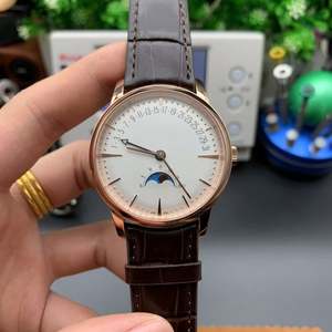 นาฬิกาโครโนกราฟอัตโนมัติสำหรับผู้ชายสุดหรู ดีไซน์คลาสสิก หน้าปัดแซฟไฟร์ กันน้ำ ตัวเรือนสแตนเลสสตีล แบรนด์วาเชรอน - Product Image 4