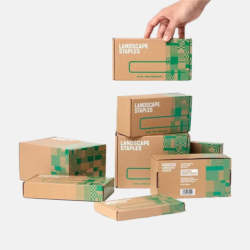 Lipack आयत तह नालीदार पोस्ट पैकेजिंग बक्से उपभोक्ता इलेक्ट्रॉनिक्स कागज पैकेजिंग गत्ते का डिब्बा बॉक्स