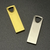 Unidad Flash USB de Metal de Alta Calidad de 16 GB con Diseño Resistente a Arañazos para Regalos Empresariales, Almacenamiento de Datos de Oficina y Promociones