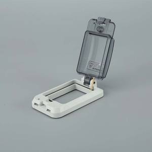 <span class=keywords><strong>4</strong></span>방향 2P-18P 접합 상자용 IP65 ABS 투명 창 커버 방수 및 방진 MZBOX 92x94x46mm - Product Image 2