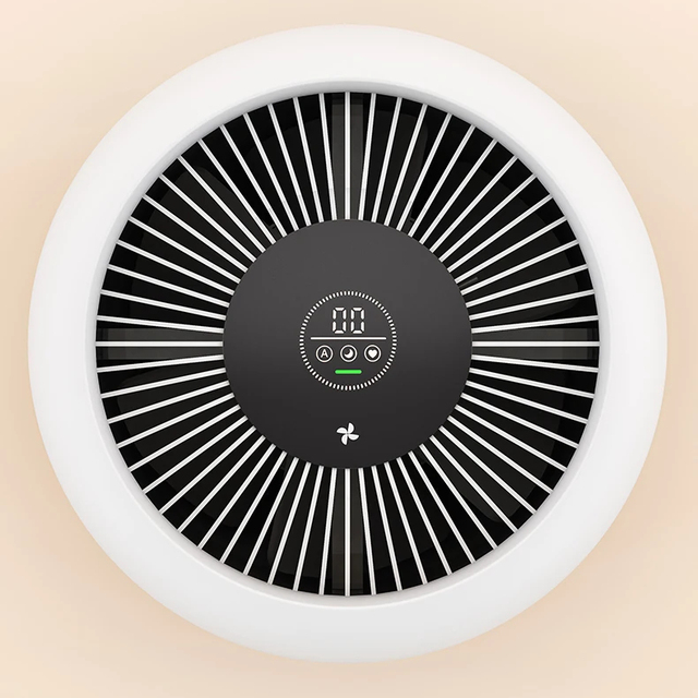 Smart Detachable and Washable Machine Body Air Purifier With DC Plug Portable Home Adjustable Three Gear Wind Speed Air Cleaner