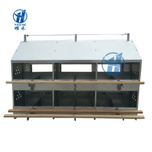 Gà Đẻ mới 24 Tổ Trứng cho gà và người chăn nuôi 12 hộp Tổ mạ kẽm Hướng dẫn sử dụng bộ sưu tập trứng - Product Image 3