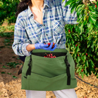 Tablier de jardinage Mydays personnalisé avec logo, tablier de récolte en toile robuste pour jardinier et ouvrier de verger