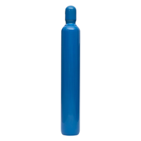 Cylindre de gaz haute pression en acier sans soudure homologué DOT, 150 bar, 20L, 40L, 60L pour oxygène, azote, argon, acétylène