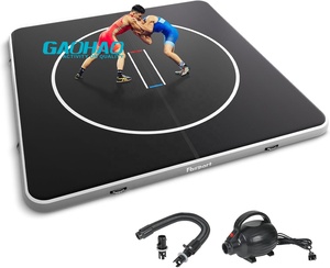 GAOHAO SPORTS Materasso Gonfiabile 10' X 10' <span class=keywords><strong>per</strong></span> Lotta, Arti Marziali, <span class=keywords><strong>Ginnastica</strong></span> e MMA - Product Image 4