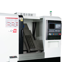 Fresadora CNC Hidráulica, Máquina de Torreta de Control Numérico, Torno con Alimentador Automático, Mini Torno para Mecanizado de Metales
