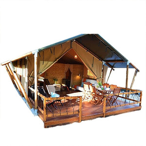 Outdoor Camping <b>Tent</b> Hotel 6-8 Person Double Layer Oxford Fabric Four Season <b>Large</b> Space Extended Type <b>Tent</b> - Product Image 3
