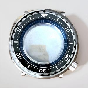 Boîtier de montre en acier inoxydable 45 mm avec incrustation d'ormeau pour mouvements NH35/NH36 – Modifiez votre montre avec style - Product Image 6