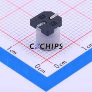 Condensateur électrolytique en aluminium SMD VEU101M1ETR-0607, SMD, D6.3xL7.7mm 100uF 20% 25V 6.3mm - Product Image 2