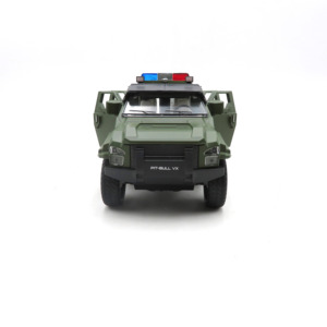Alta calidad 1:24 Pull Back Metal <span class=keywords><strong>Car</strong></span> Toys con luz y sonido simulación de juguete modelo de coche de policía para niños y adultos regalo - Product Image 2